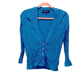🌷 Jones New York🌷 Teal Blue Cardigan